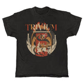 Trivium - Knight Flames - Black Vintage T-shirt